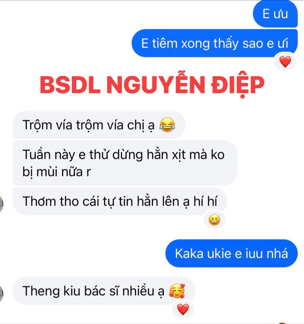 Tin nhắn phản hồi của người bệnh